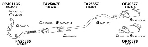 VENEPORTE 770197 Exhaust System